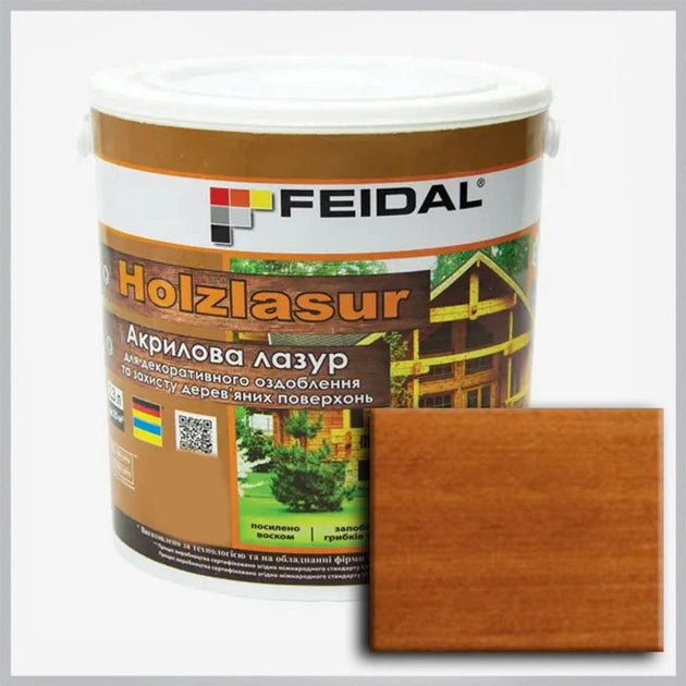 Акрилова лазур Holzlasur Feidal (тік)