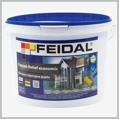 Фасадна структурна фарба Feidal Fassad-Relief economic