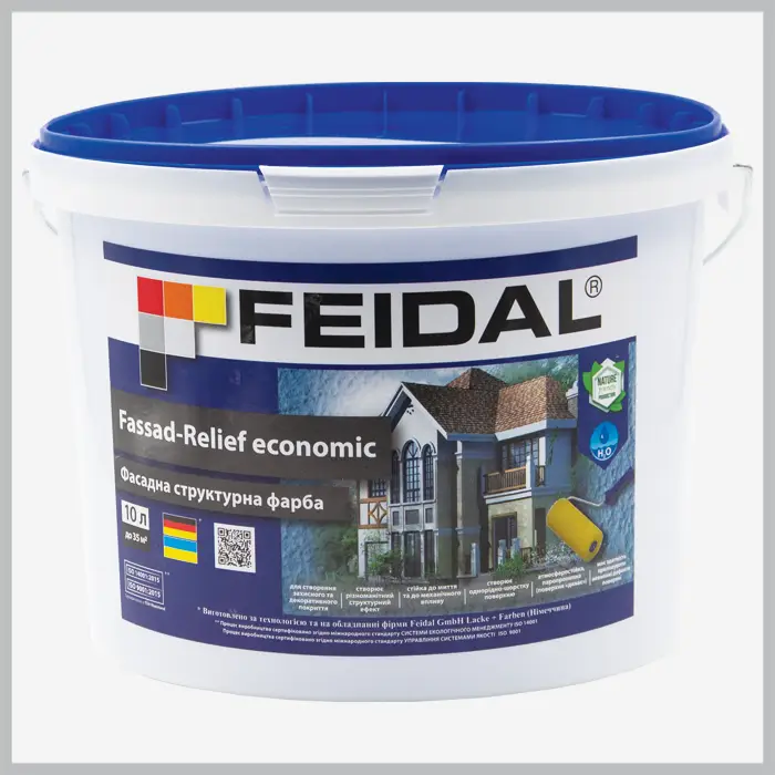 Фасадна структурна фарба Feidal Fassad-Relief economic