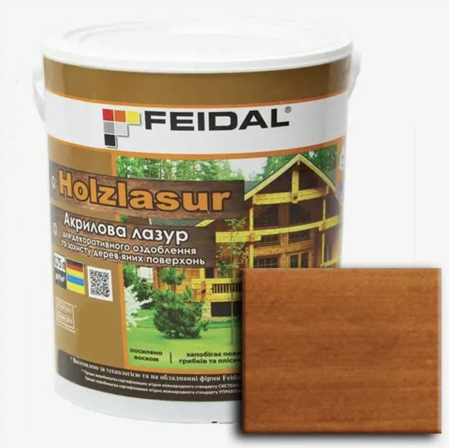 Акрилова лазур Holzlasur Feidal (тік)