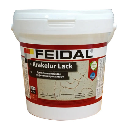 Декоративний лак з ефектом кракелюру Feidal Krakelur Lack, 1л