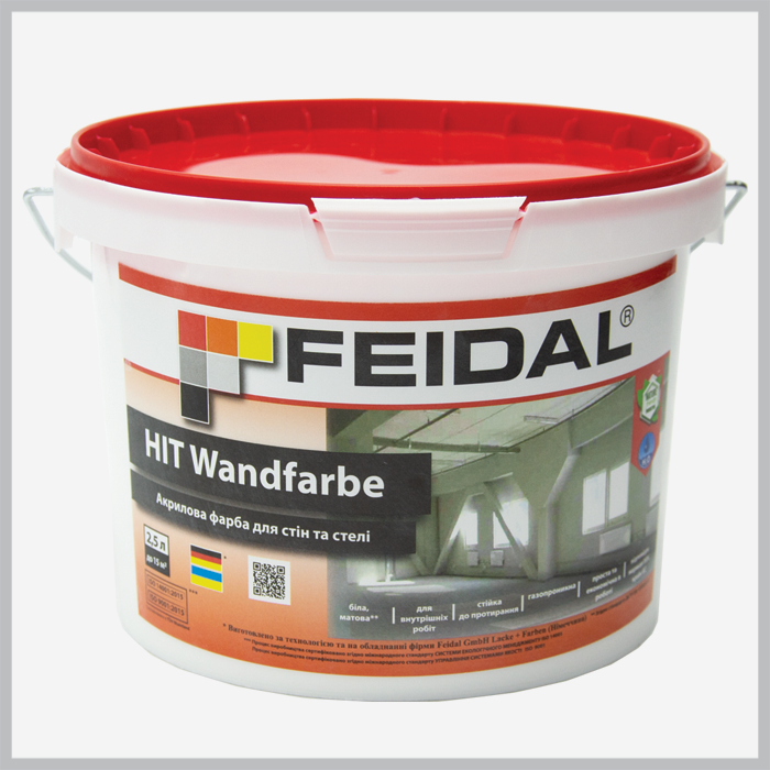 Фарба Feidal HIT-Wandfarbe
