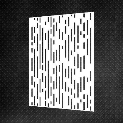 Трафарет DFA багаторазовий Геометрія для штукатурки та фарби 0,3-1мм (G00012)
