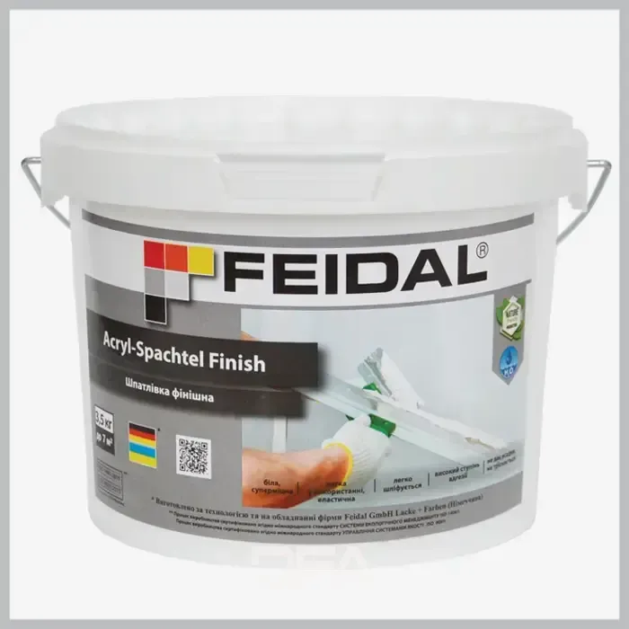 Готова шпатлівка фінішна Feidal Acryl-Spachtel Finish