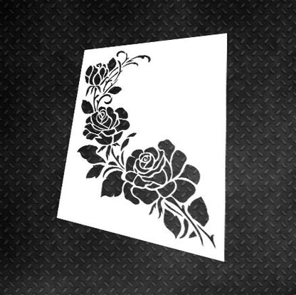 Трафарет DFA для декору Природа Квіти для штукатурки та фарби 0,3-1мм (Р00087)