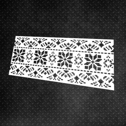 Трафарет DFA Вишиванка для штукатурки та фарби 0.3-1мм (Z00020)