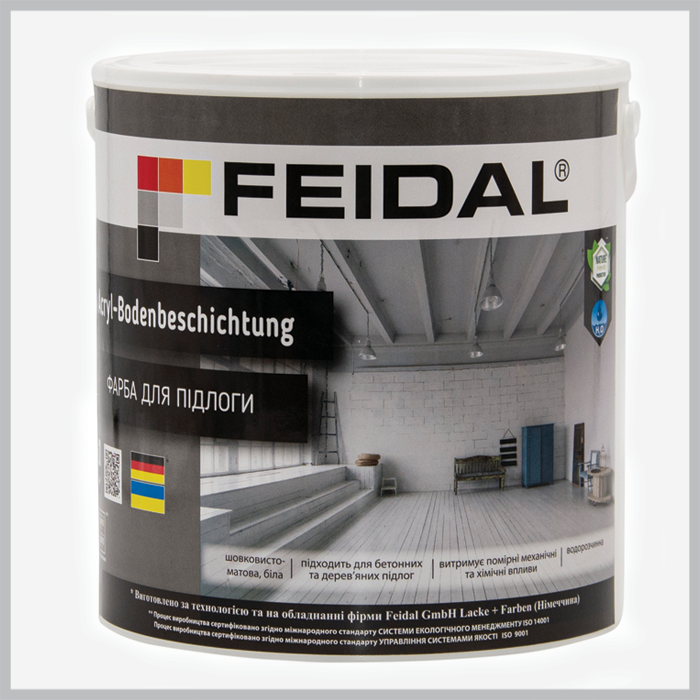 Фарба для підлоги Feidal Acryl-Bodenbeschichtung