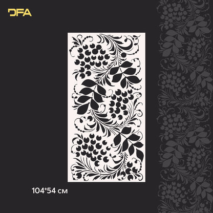 Трафарет DFA Вишиванка для штукатурки та фарби 0.3-1мм (Z00047)