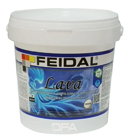 Фарба декоративна Feidal Lava шовковисто матова