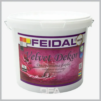 Фарба декоративна Feidal Velvet Dekor