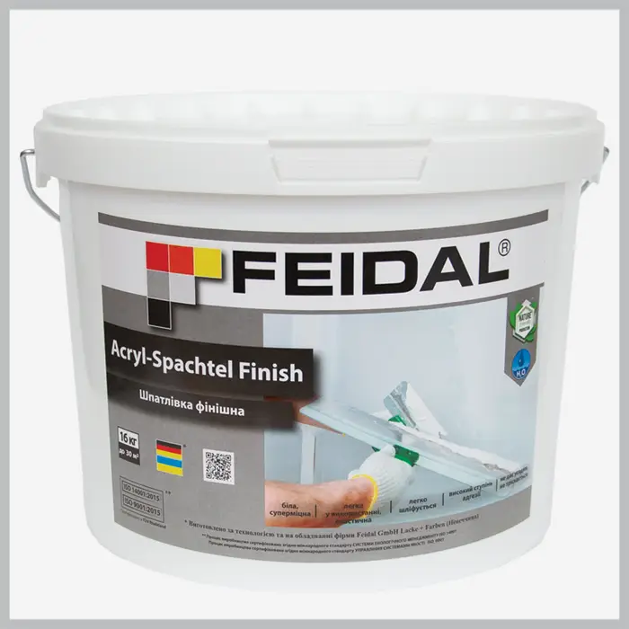 Готова шпатлівка фінішна Feidal Acryl-Spachtel Finish