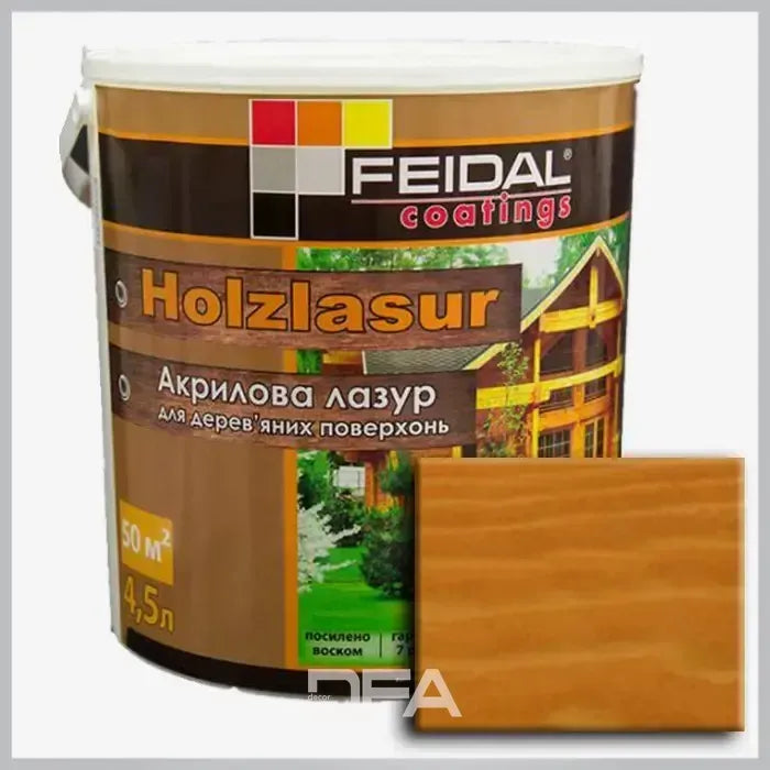 Акрилова лазур Holzlasur Feidal (орегон)