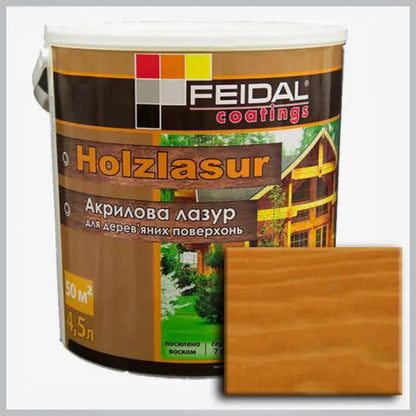 Акрилова лазур Holzlasur Feidal (орегон)