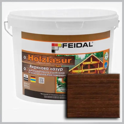 Акрилова лазур Holzlasur Feidal (палісандр)