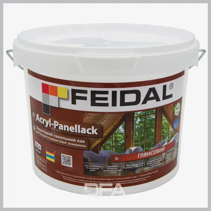 Акриловий глянцевий панельний лак Feidal Acryl-Panellack