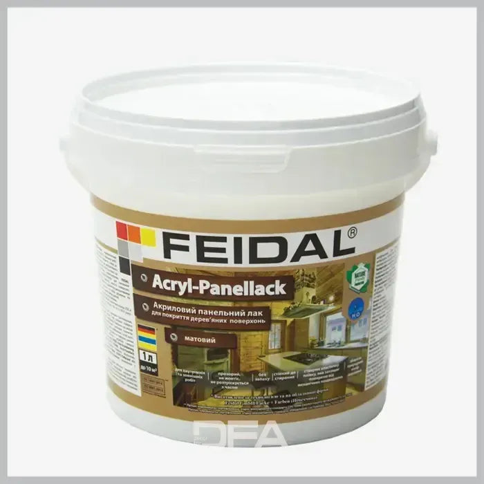 Акриловий матовий панельний лак Feidal Acryl-Panellack