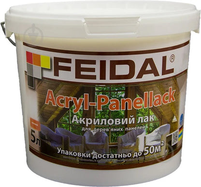 Акриловий матовий панельний лак Feidal Acryl-Panellack