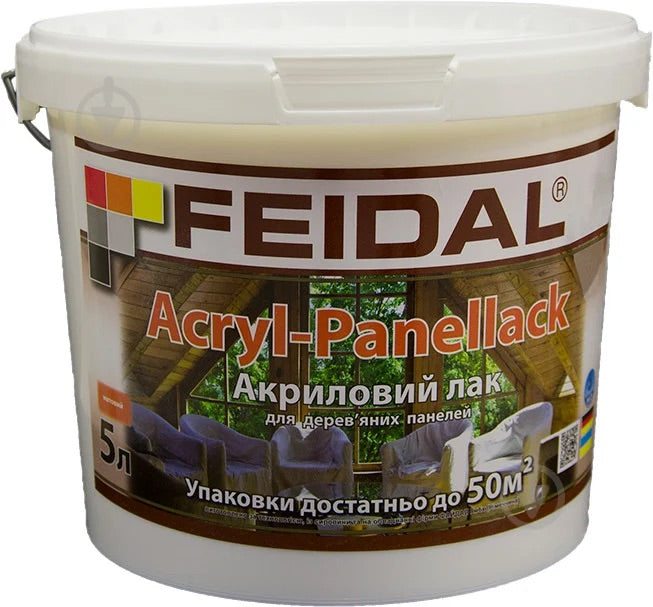 Акриловий матовий панельний лак Feidal Acryl-Panellack