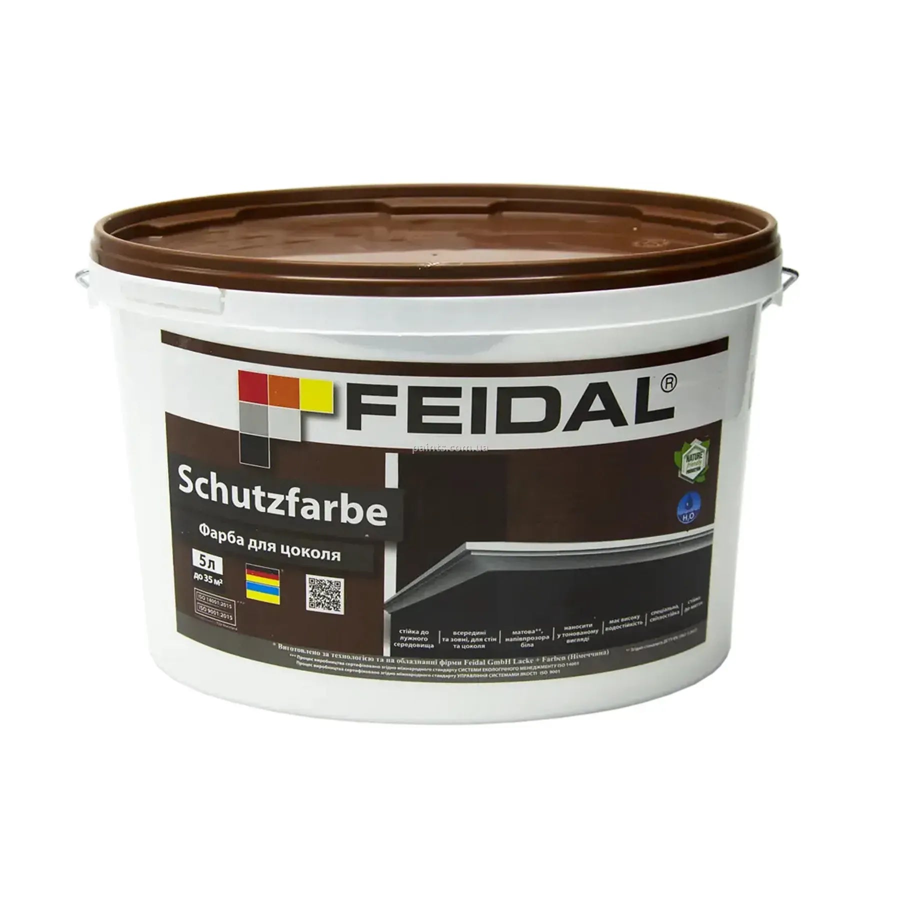 Безбарвна фарба для цоколя Feidal Schutzfarbe