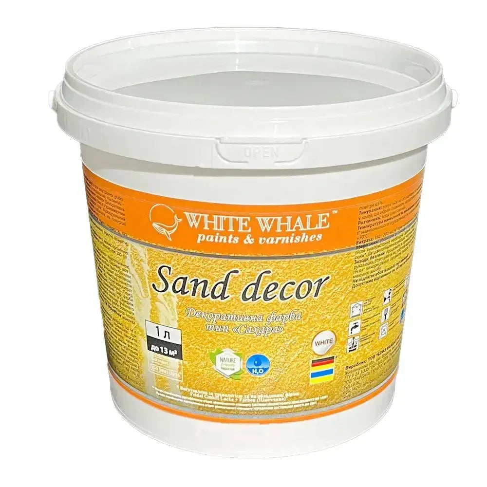 Декоративна фарба "Sand decor" тип "Сахара"