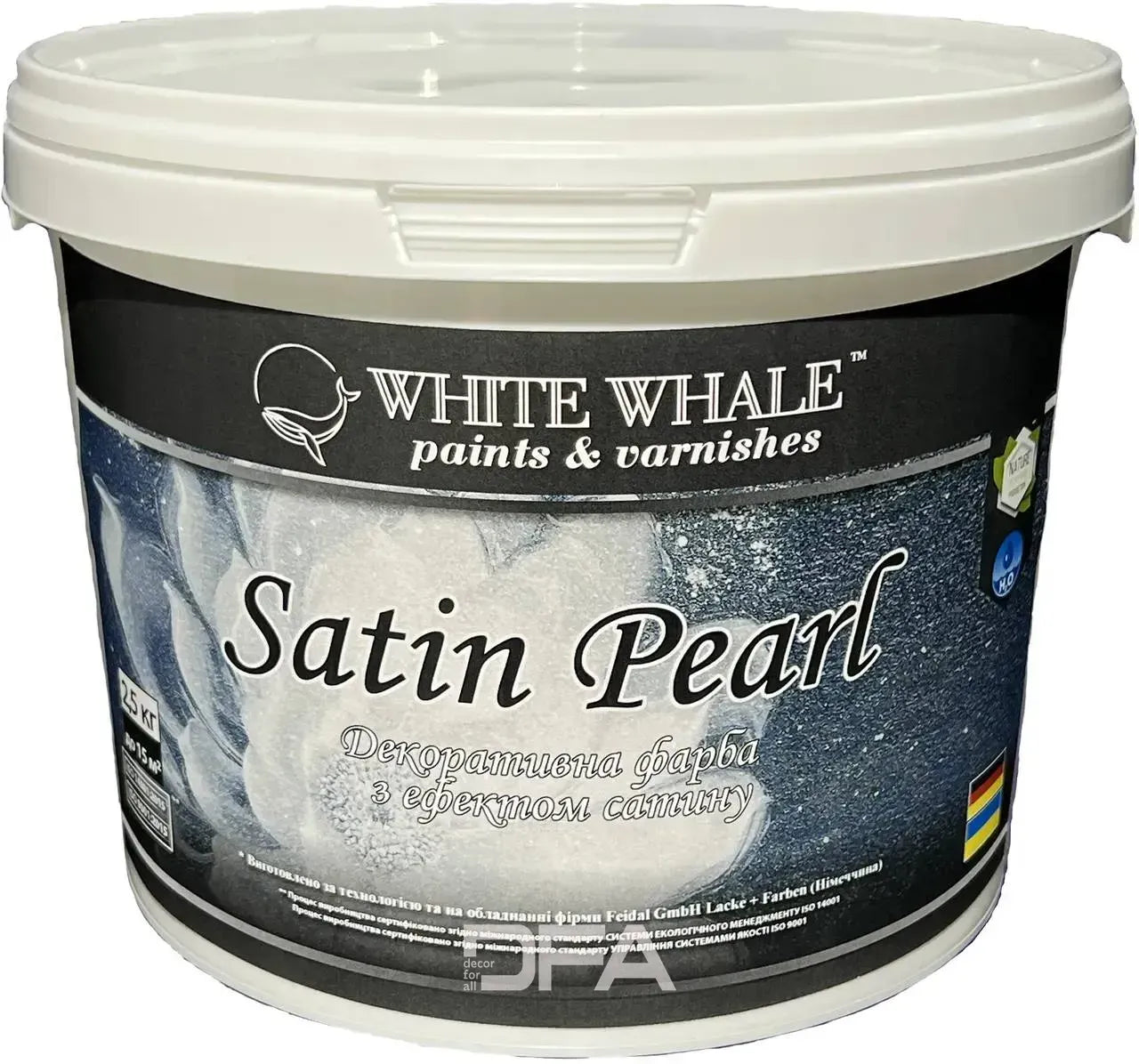 Декоративна фарба з ефектом сатину Satin Pearl