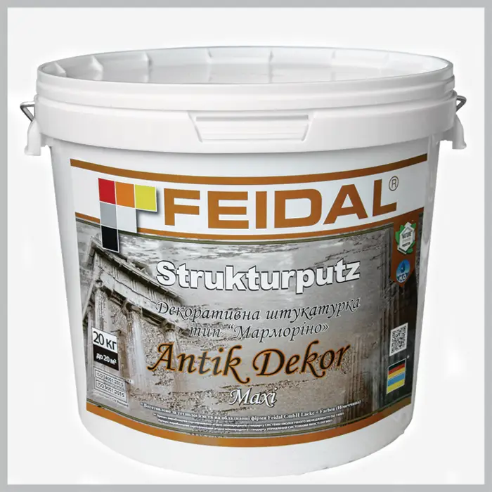 Декоративна штукатурка Feidal Strukturputz Antik Dekor maxi