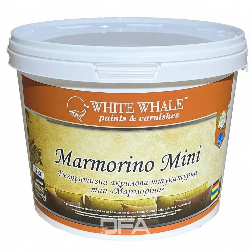 Декоративна штукатурка White Whale Marmorino mini