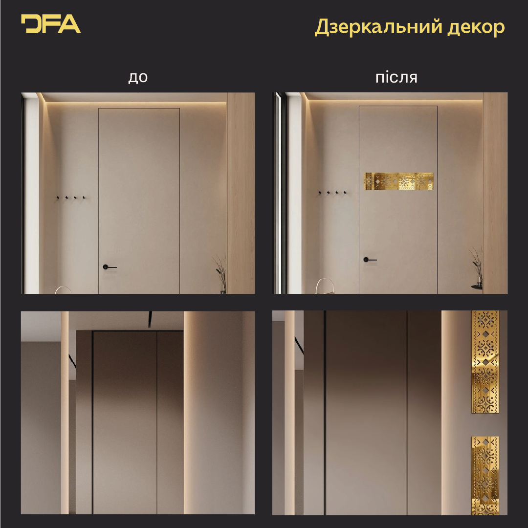 Дзеркальна Вишиванка: код нації у блискучому сучасному дизайні, 1 шт/2 шт/4 шт (YA00089)