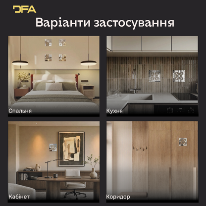 Дзеркальне панно Вишиванка: традиційний оберіг у сучасному виконанні, 1 шт/2 шт/4 шт (YA00104)