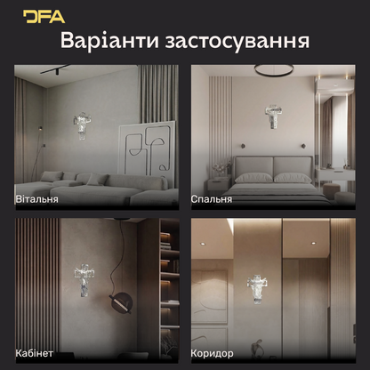 Дзеркальний декор DFA Ісус – додайте затишку та духовності вашому дому (YA00072)