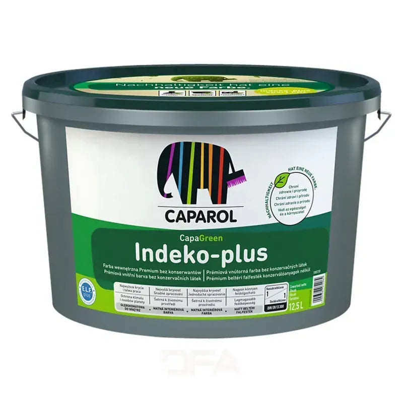 Фарба інтер'єрна акрилова Caparol CapaGreen Indeko-plus E.L.F. plus База 1 глибоко-матова