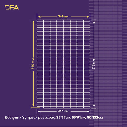 Фасадний трафарет DFA «Декоративна Кладка» – об’ємний ефект, професійне оздоблення 1 мм (F00017), 1мм - Під штукатурку
