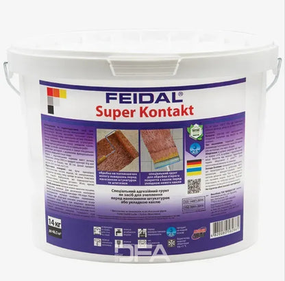 Feidal Super Kontakt: Надійний адгезійний ґрунт для ідеального зчеплення