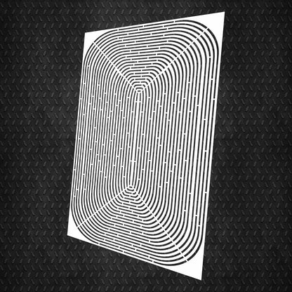 Трафарет DFA для декору Геометрія для штукатурки та фарби 0,3-1мм (G00108)