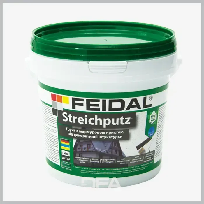 Ґрунт із мармуровою крихтою під декоративні штукатурки Feidal Streichputz