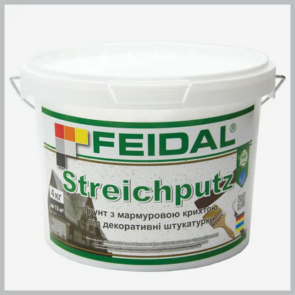 Ґрунт із мармуровою крихтою під декоративні штукатурки Feidal
