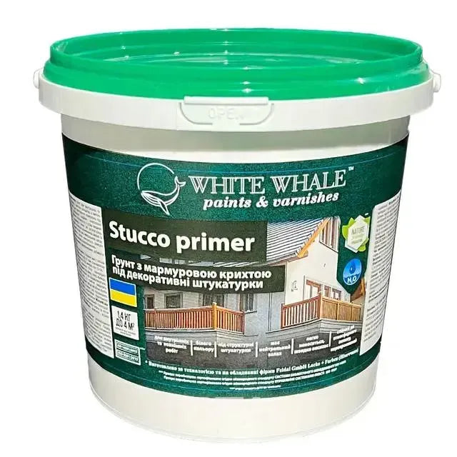 Ґрунт із мармуровою крихтою під декоративні штукатурки Stucco primer