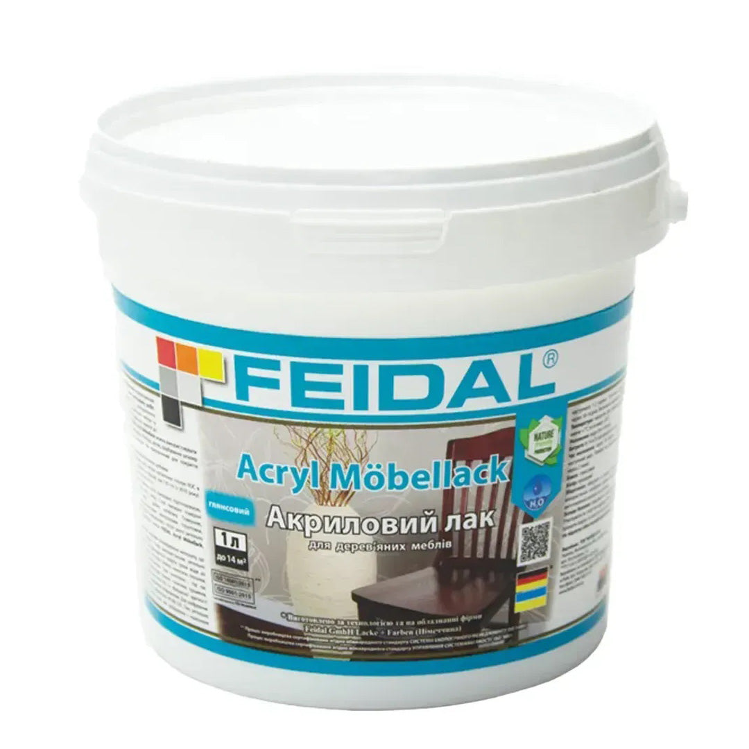 Лак меблевий акриловий Feidal Acryl Möbellack: Надійний захист та довговічний глянець
