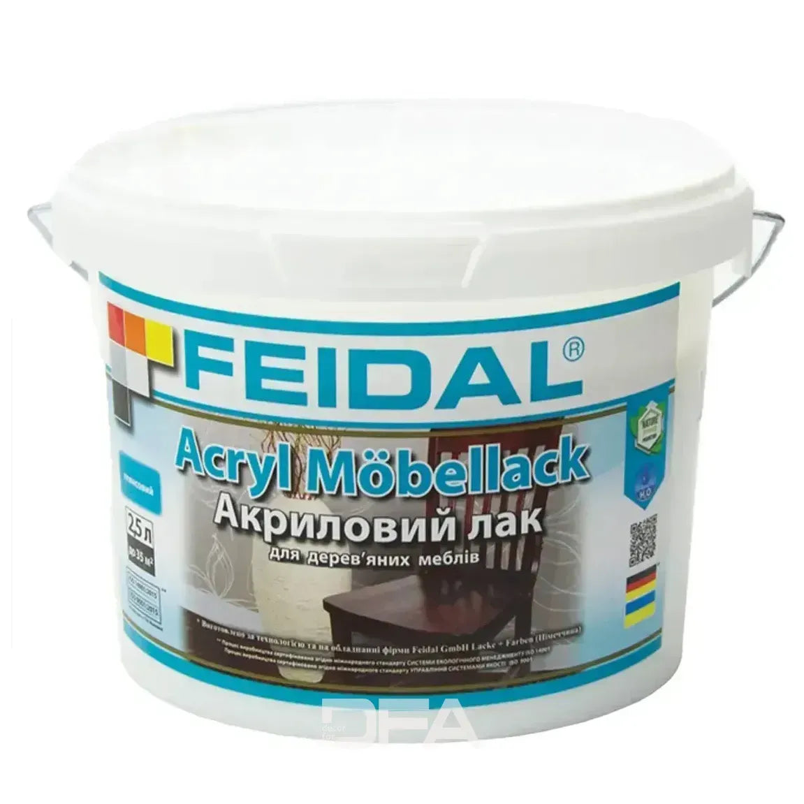 Лак меблевий акриловий Feidal Acryl Möbellack: Надійний захист та довговічний глянець