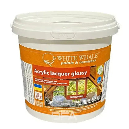 Лак панельний глянсовий на водній основі без запаху Acrylic lacquer glossy