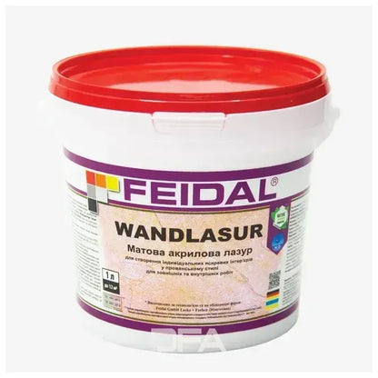 Матова акрилова лазур Feidal Wandlasur: Елегантність французького провансу на ваших стінах