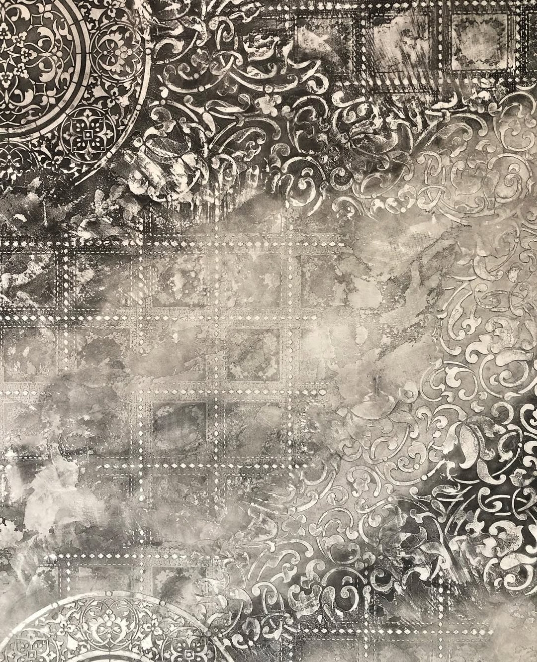 Набір трафаретів DFA (Круглий 14 + Квадратний 131 + Східний 21) для штукатурки та фарби 0.3-1 мм (N00099)