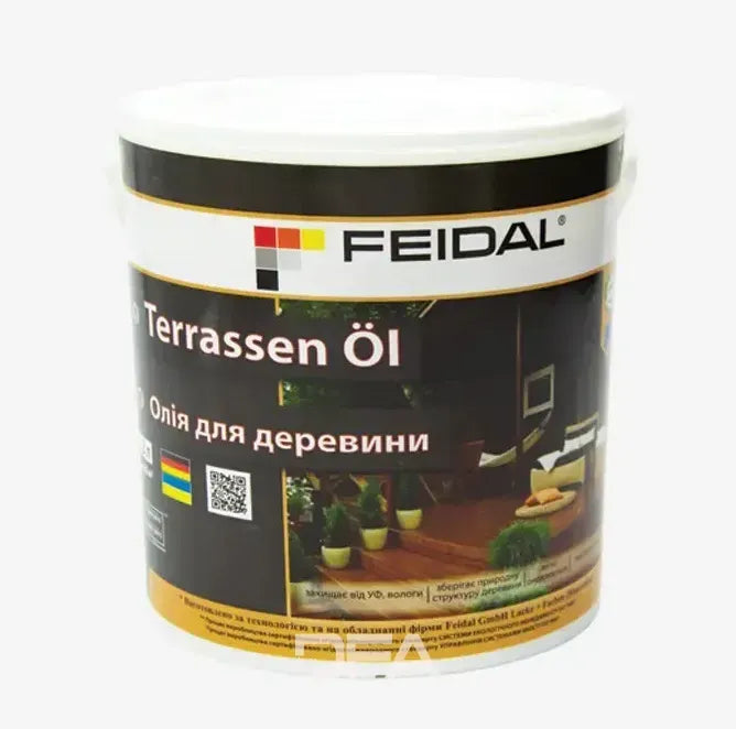Олія для деревини Feidal Terrassen Öl: Захистіть вашу деревину від вологи та УФ-випромінювання