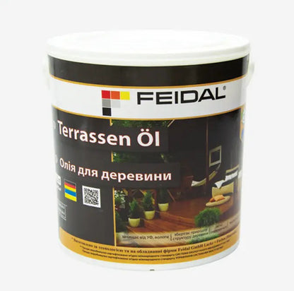 Олія для деревини Feidal Terrassen Öl: Захистіть вашу деревину від вологи та УФ-випромінювання