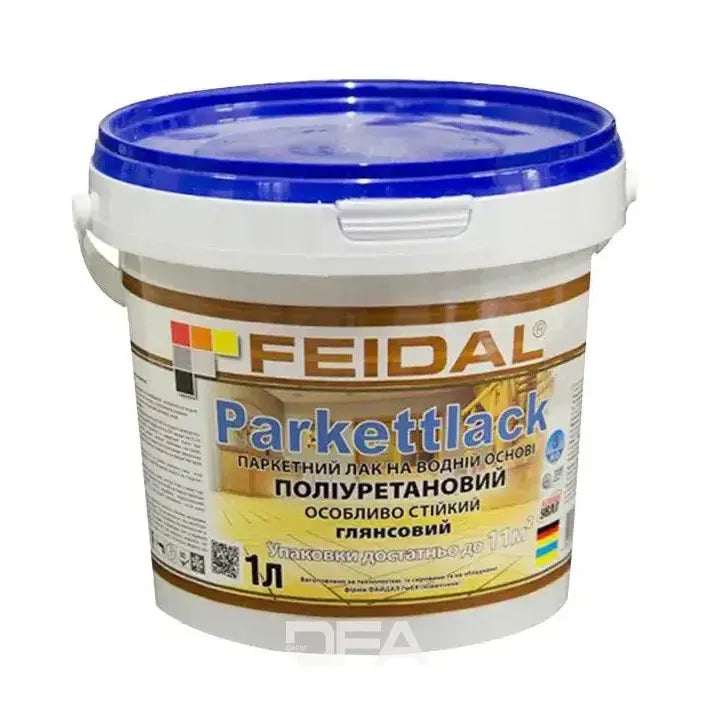 Паркетний глянсовий лак Feidal Acryl Parkettlack: Надійний захист паркету та довговічний глянець