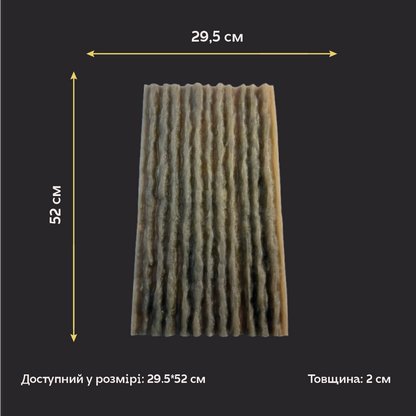Штамп 3D полоси, рельєфні лінії товщина 2см (W00044)
