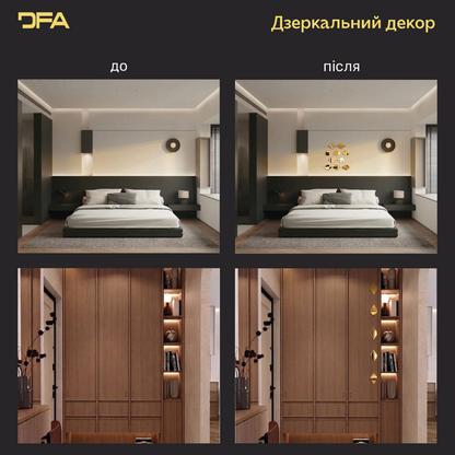 Світло та простір: Дзеркальні Ромби DFA для дивовижних відблисків, 5 шт/10 шт/15 шт (YA00010)