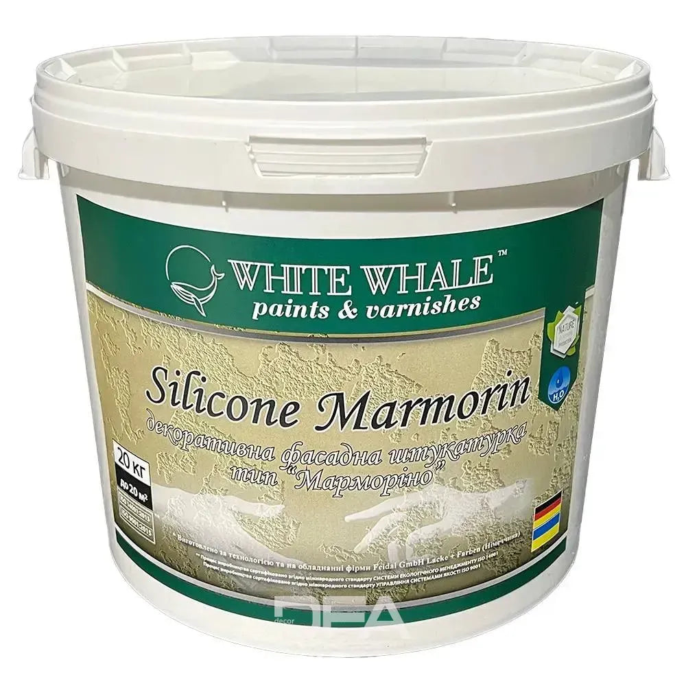 Силиконовая фасадная штукатурка Silicone Marmorin тип "Марморино" 10кг