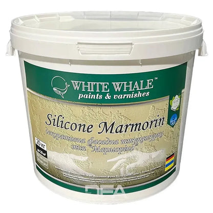 Силиконовая фасадная штукатурка Silicone Marmorin тип "Марморино" 10кг