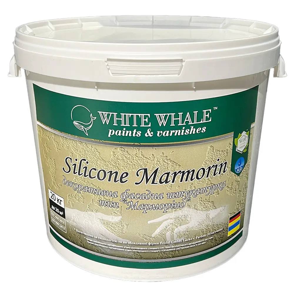 Силиконовая фасадная штукатурка Silicone Marmorin тип "Марморино" 10кг